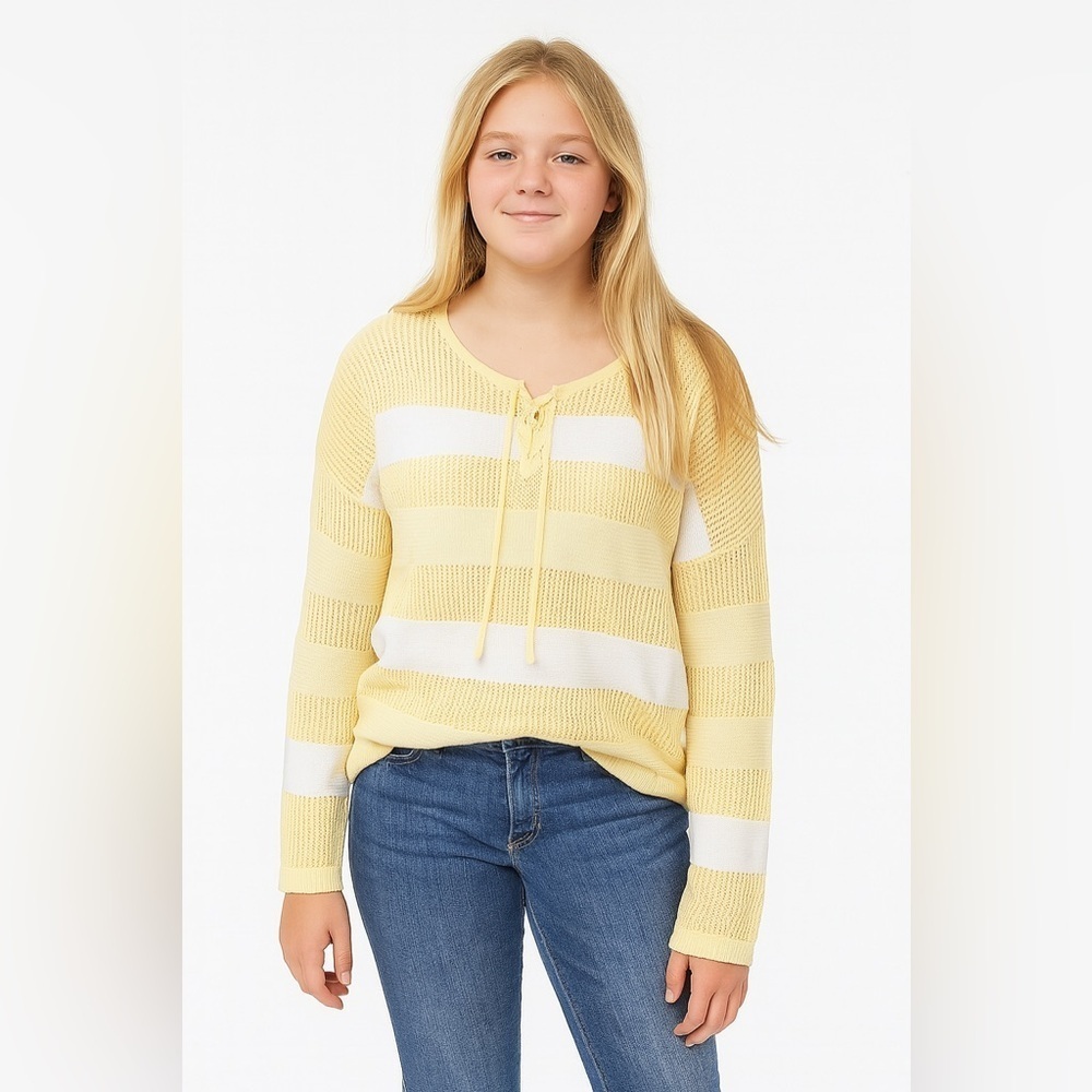 Design 365 Yellow Sweater Size 3X